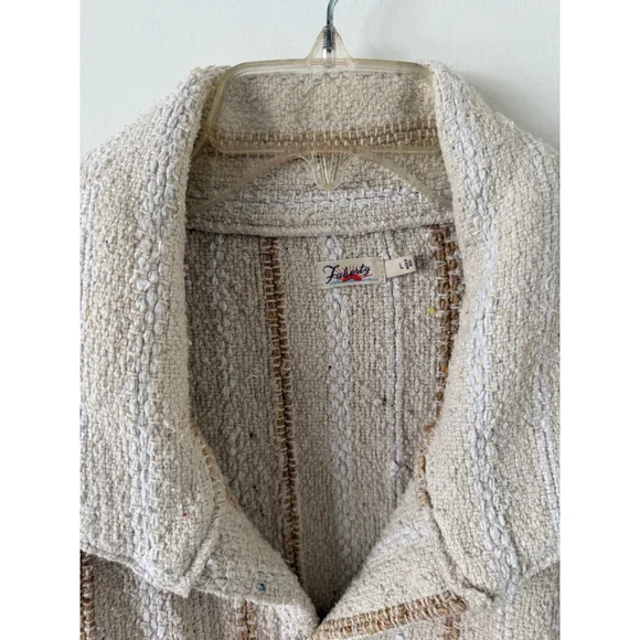 Faherty June Lake Jacket in Sand Dune Brown, Sz L - Picture 7 of 11